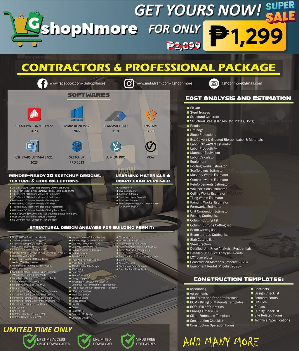 PACKAGE 4 - CONTRACTOR’S & PROFESSIONALS